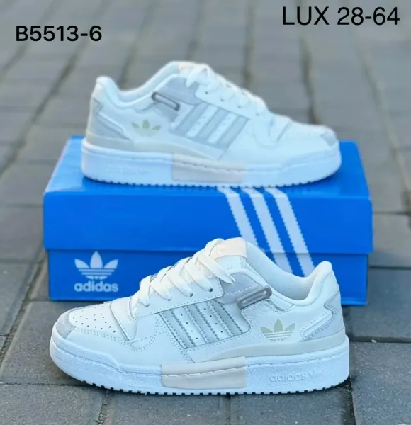 Кеды Adidas из натуральной кожи — фото 15