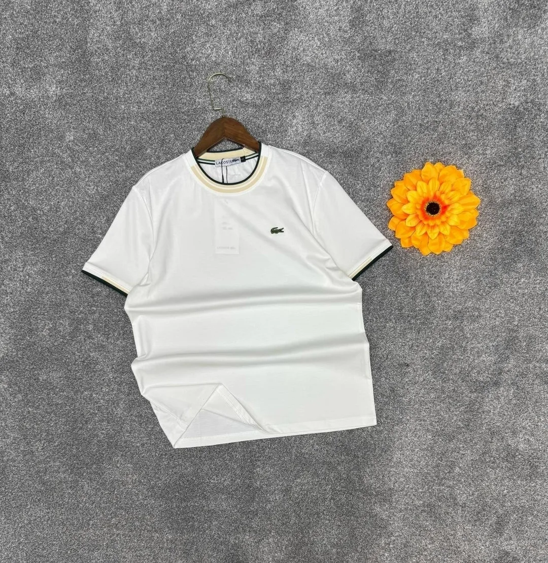 Футболки Lacoste из качественного хлопкового трикотажа — фото 2