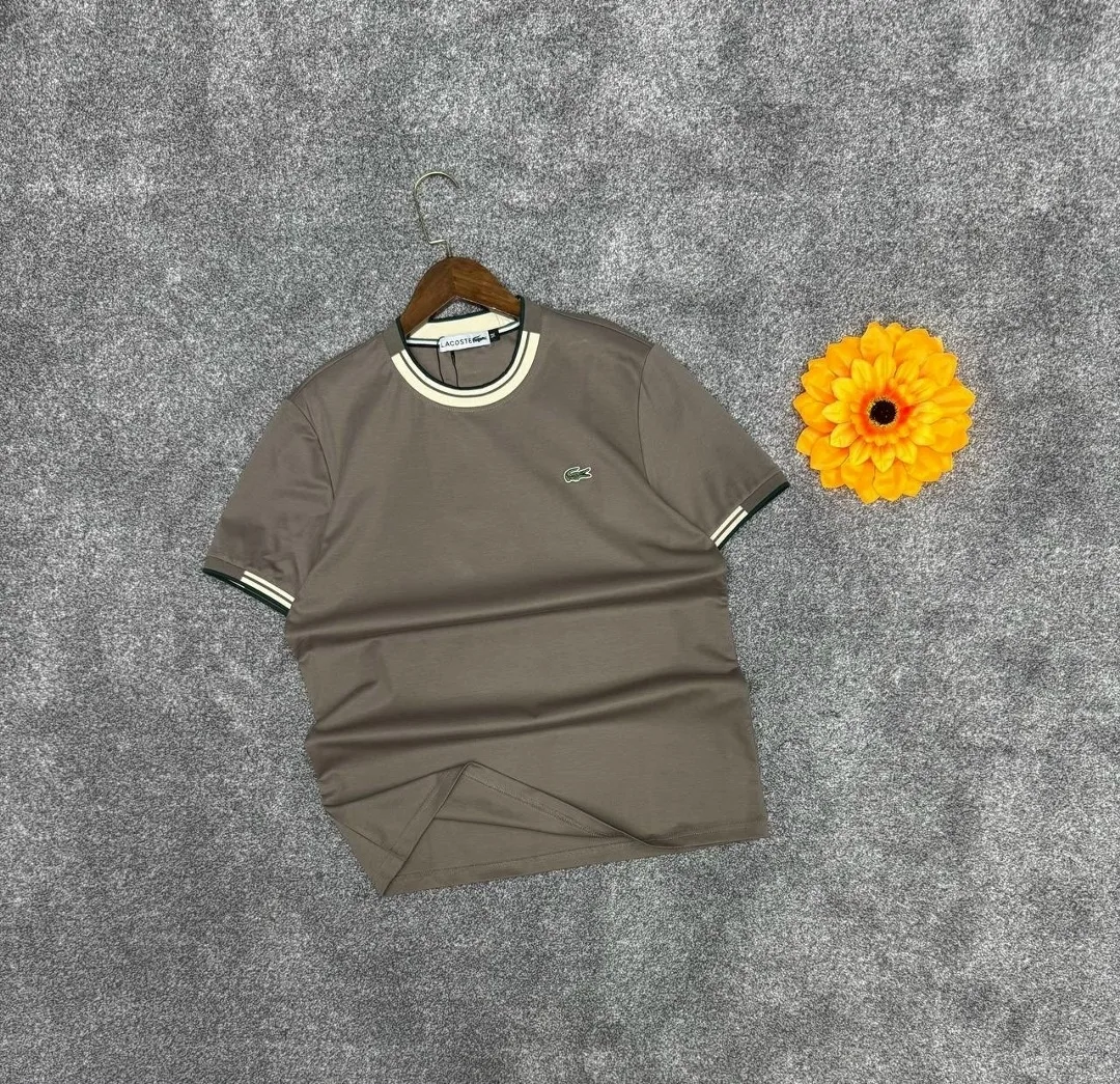 Футболки Lacoste из качественного хлопкового трикотажа — фото 3