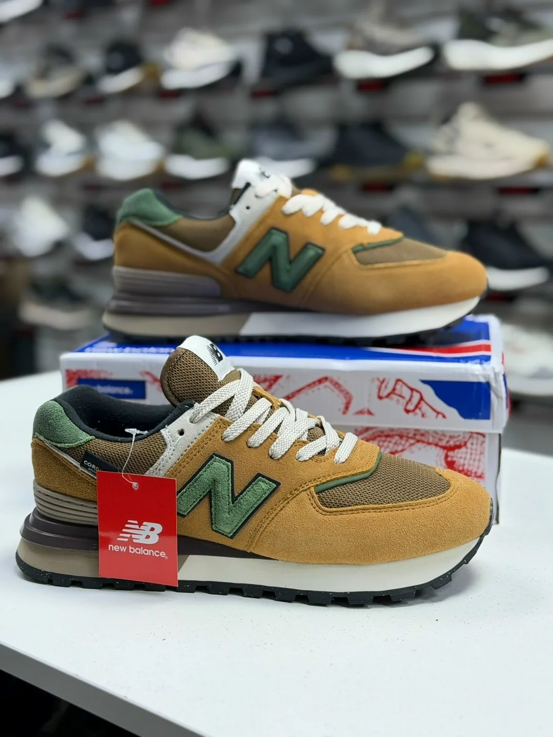 New Balance кеды замшевые — фото 2