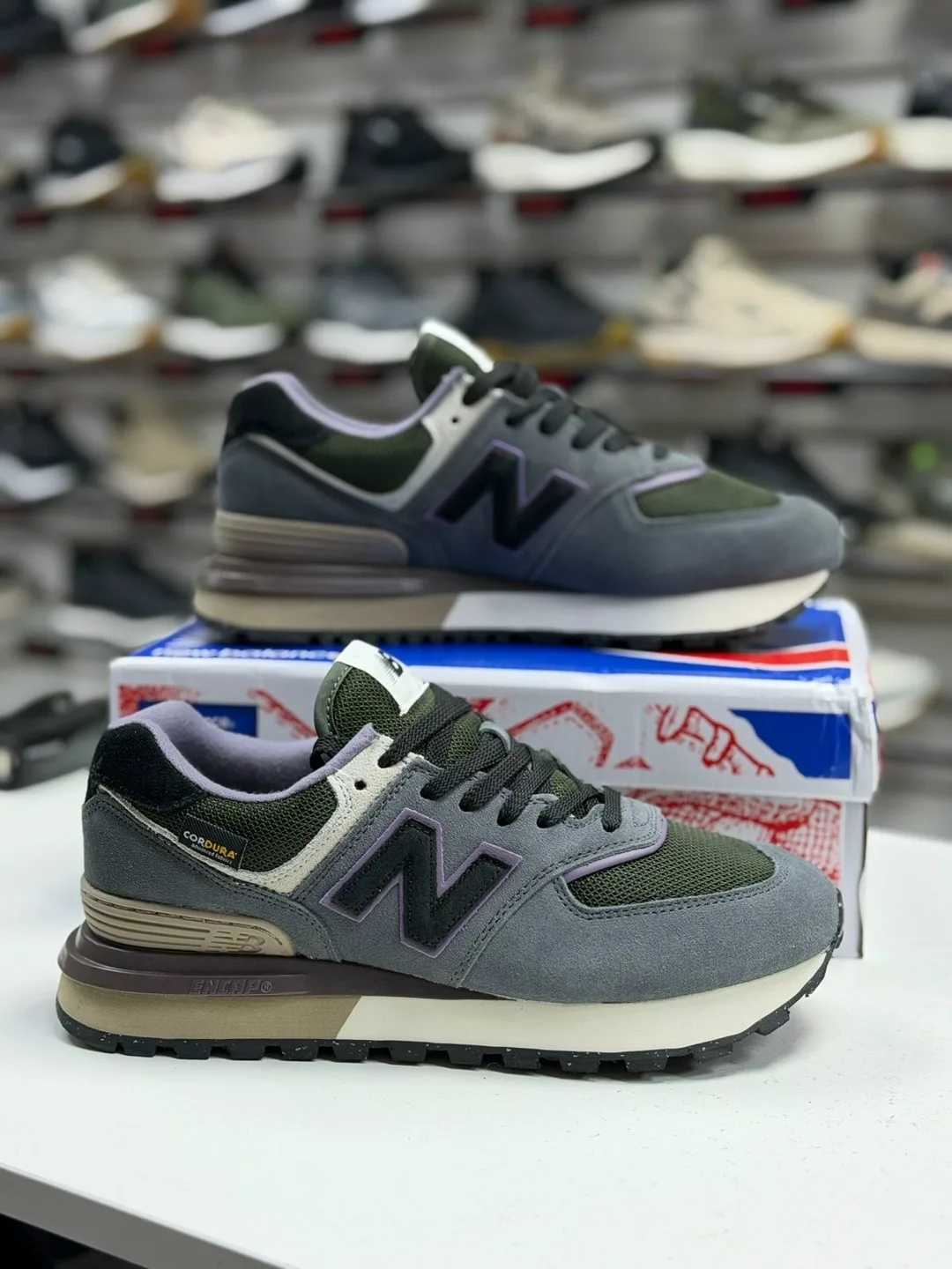 New Balance кеды замшевые — фото 3