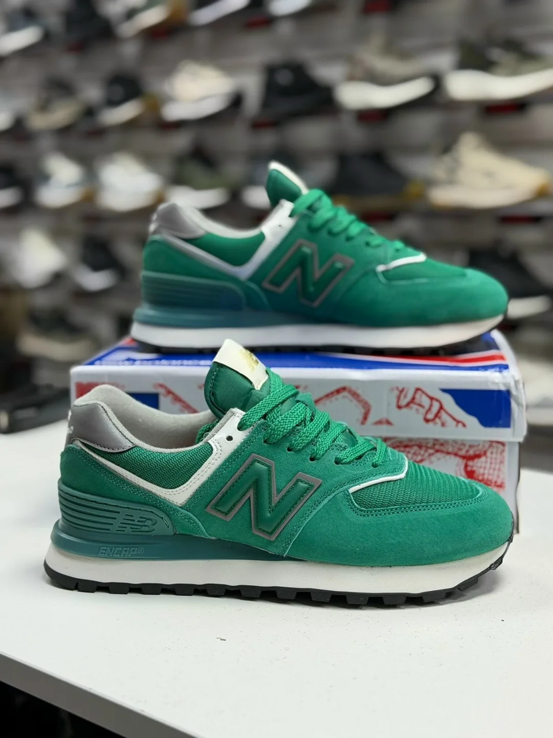 New Balance кеды замшевые — фото 4