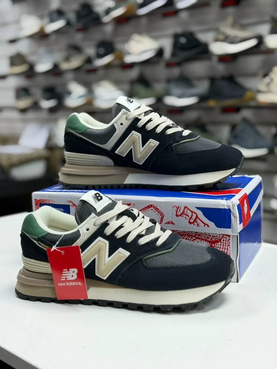 New Balance кеды замшевые — фото 5