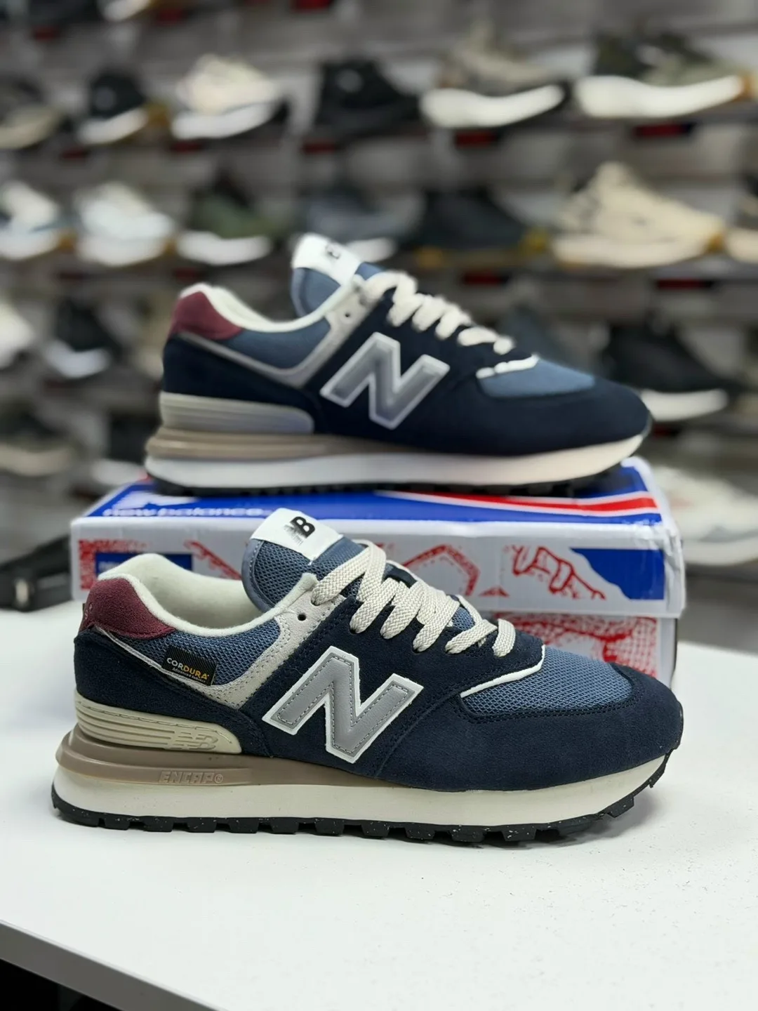 New Balance кеды замшевые — фото 6