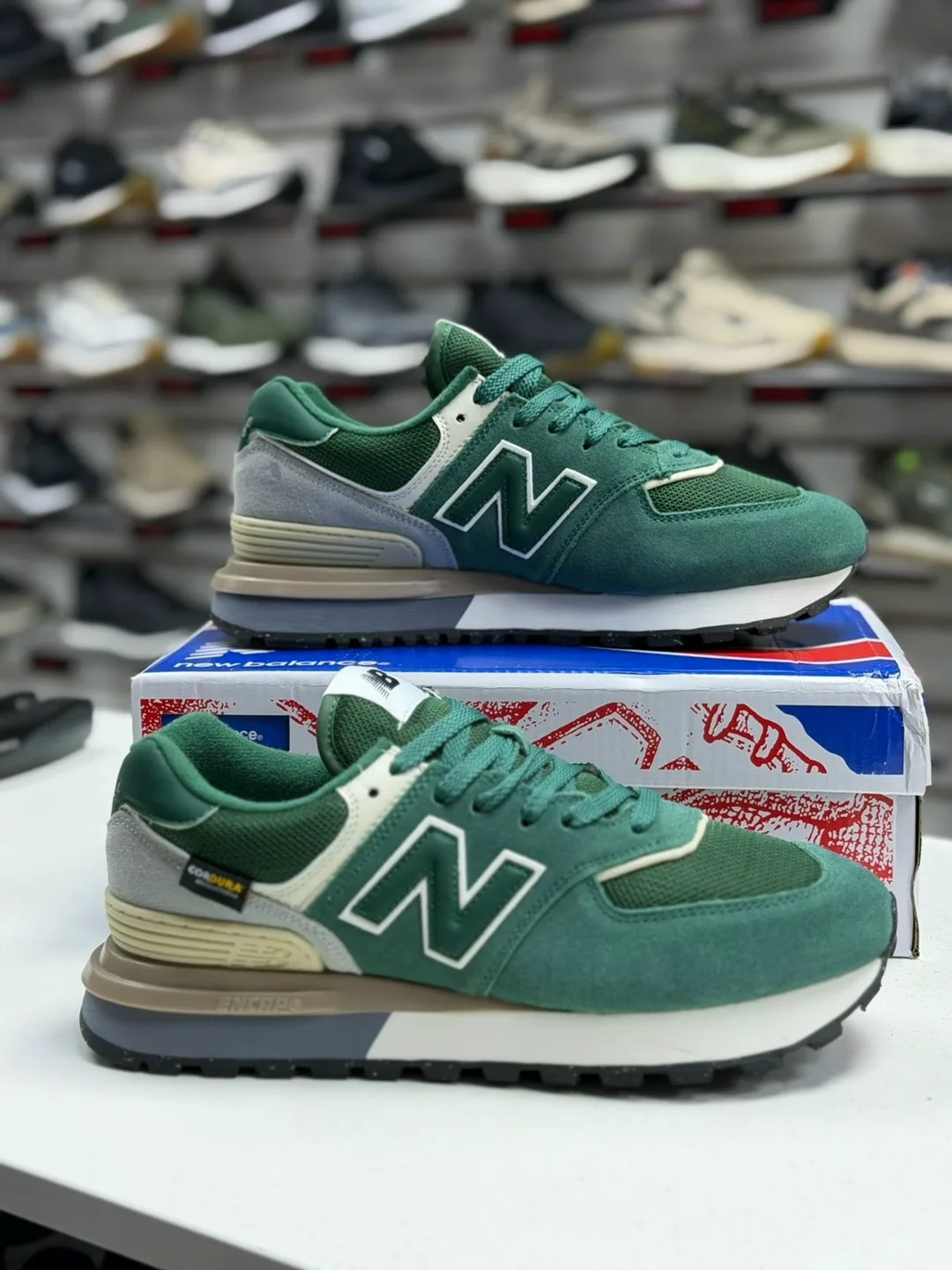 New Balance кеды замшевые — фото 7