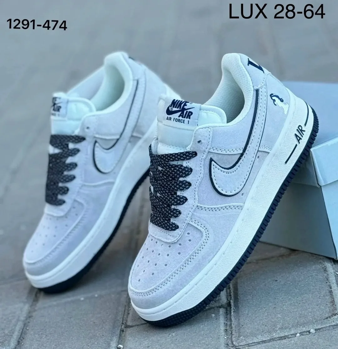 Кроссовки женские Nike Air Force из натуральной кожи — фото 3