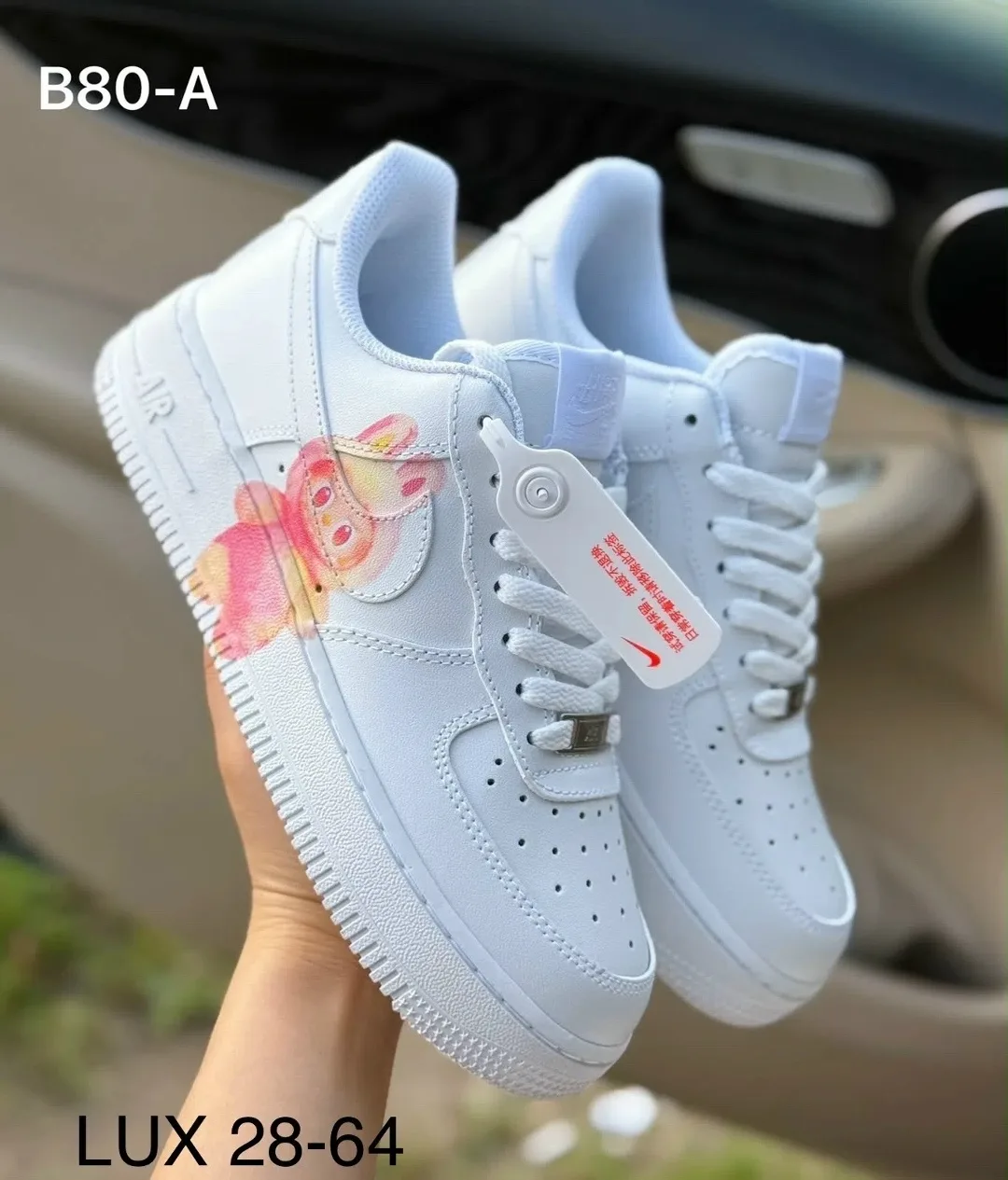 Кеды Nike из натуральной кожи — фото 2