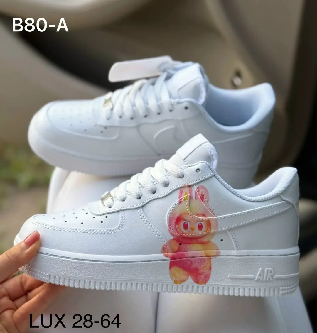 Кеды Nike из натуральной кожи — фото 3