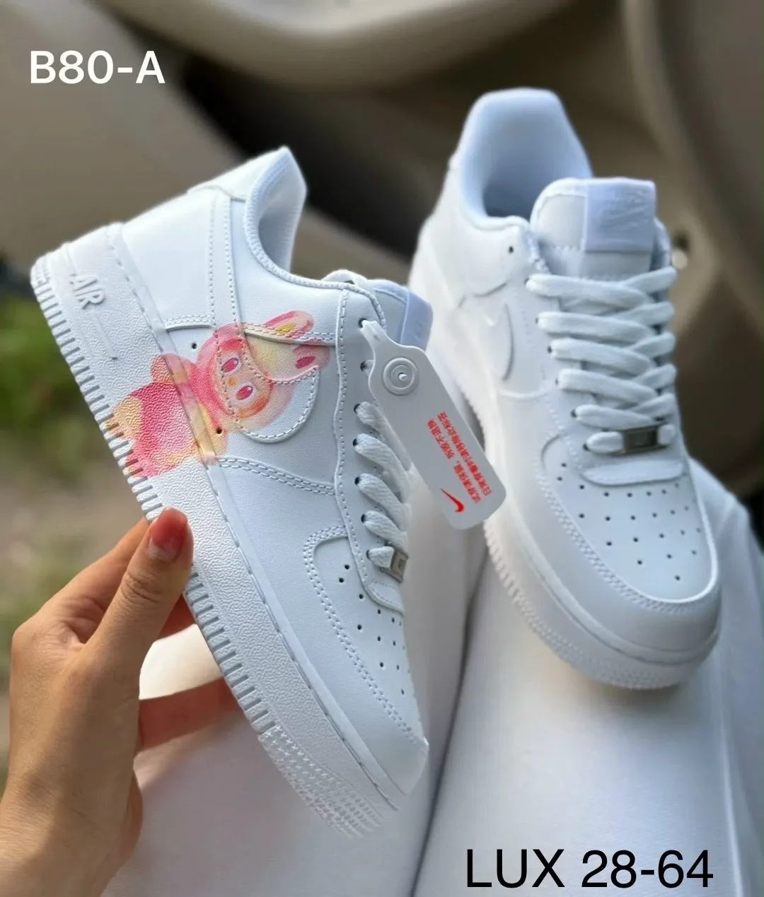 Кеды Nike из натуральной кожи — фото 5