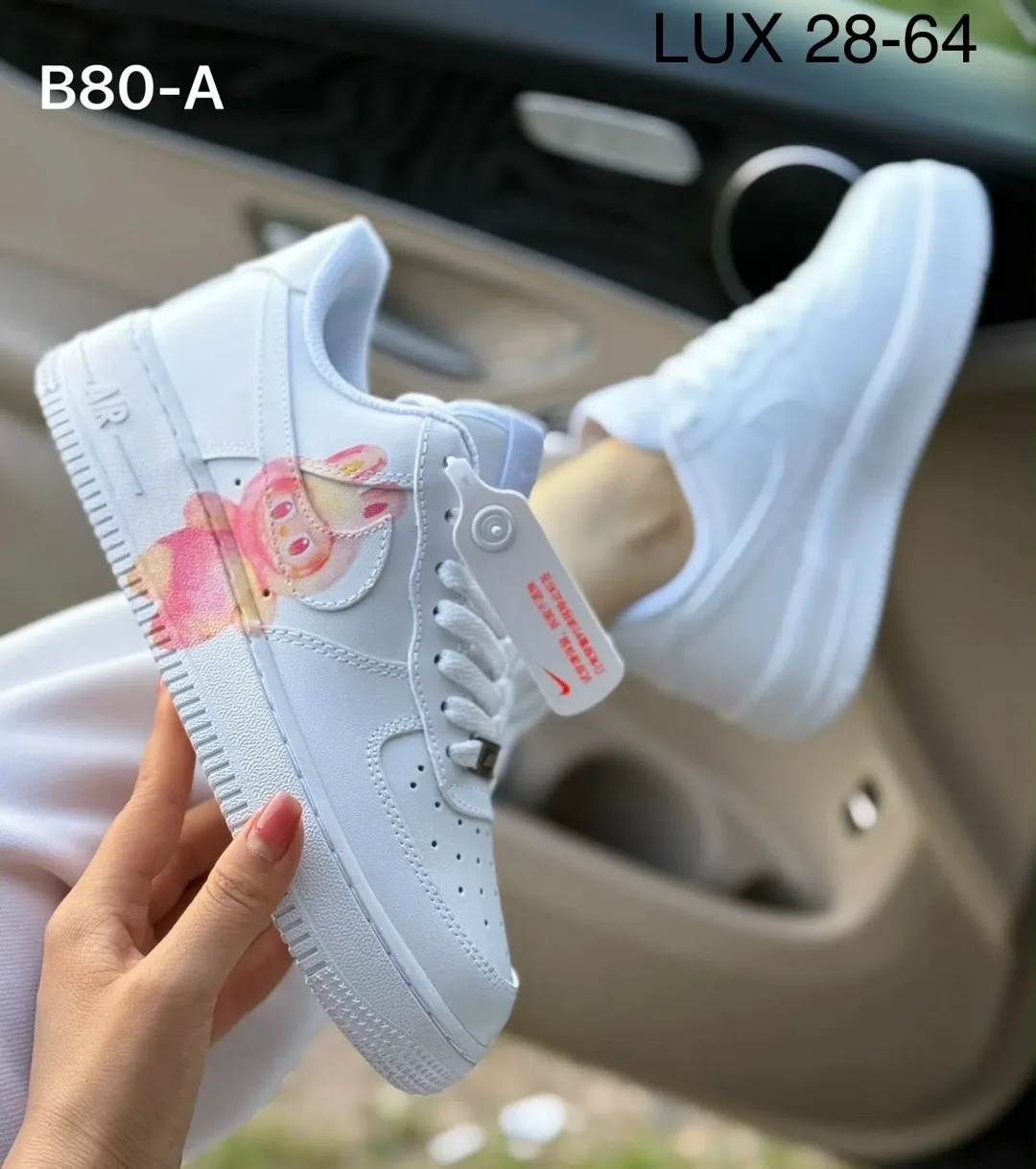 Кеды Nike из натуральной кожи — фото 8