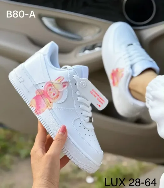 Кеды Nike из натуральной кожи — фото 1