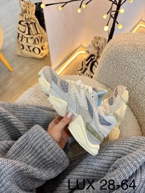 Классические кеды NEW Balance 9060 из натуральной кожи — фото 2