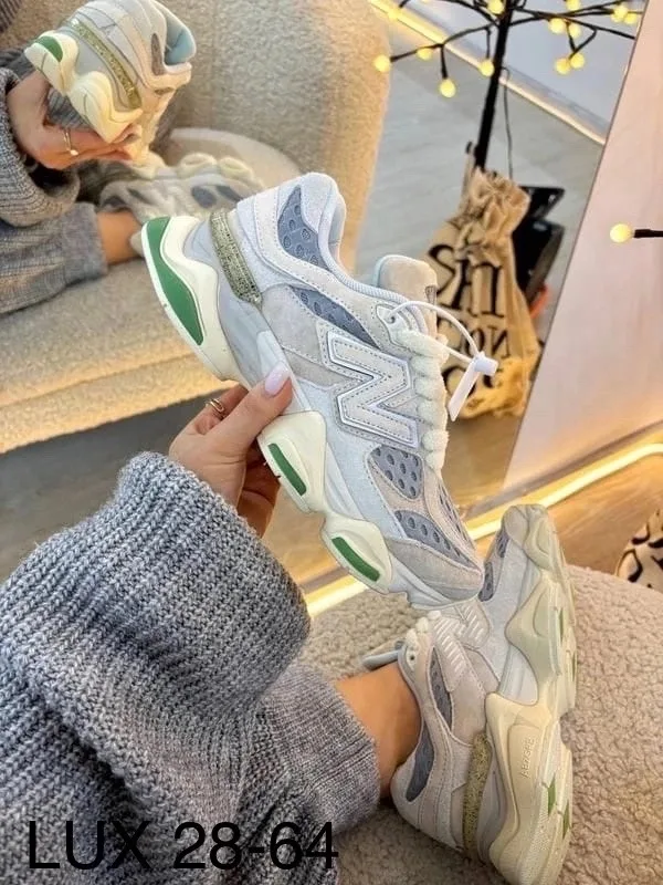 Классические кеды NEW Balance 9060 из натуральной кожи — фото 6
