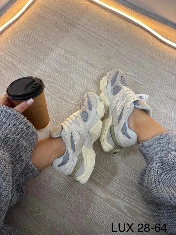 Классические кеды NEW Balance 9060 из натуральной кожи — фото 9