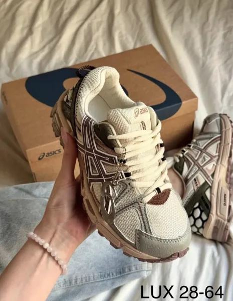 Кроссовки ASICS из натуральной кожи — фото 30