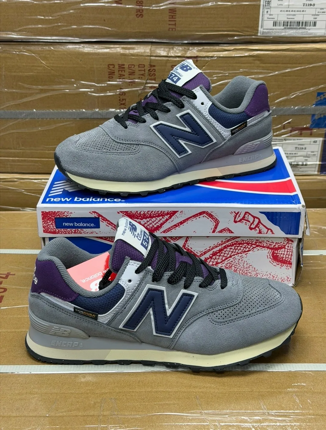 New Balance кеды замшевые — фото 2