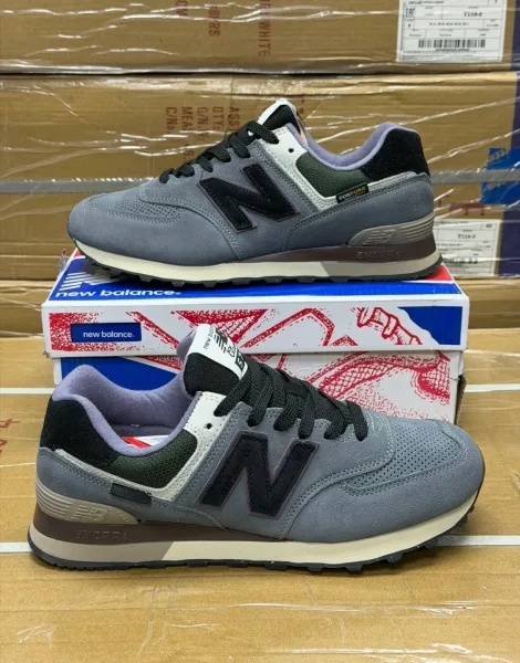 New Balance кеды замшевые — фото 1