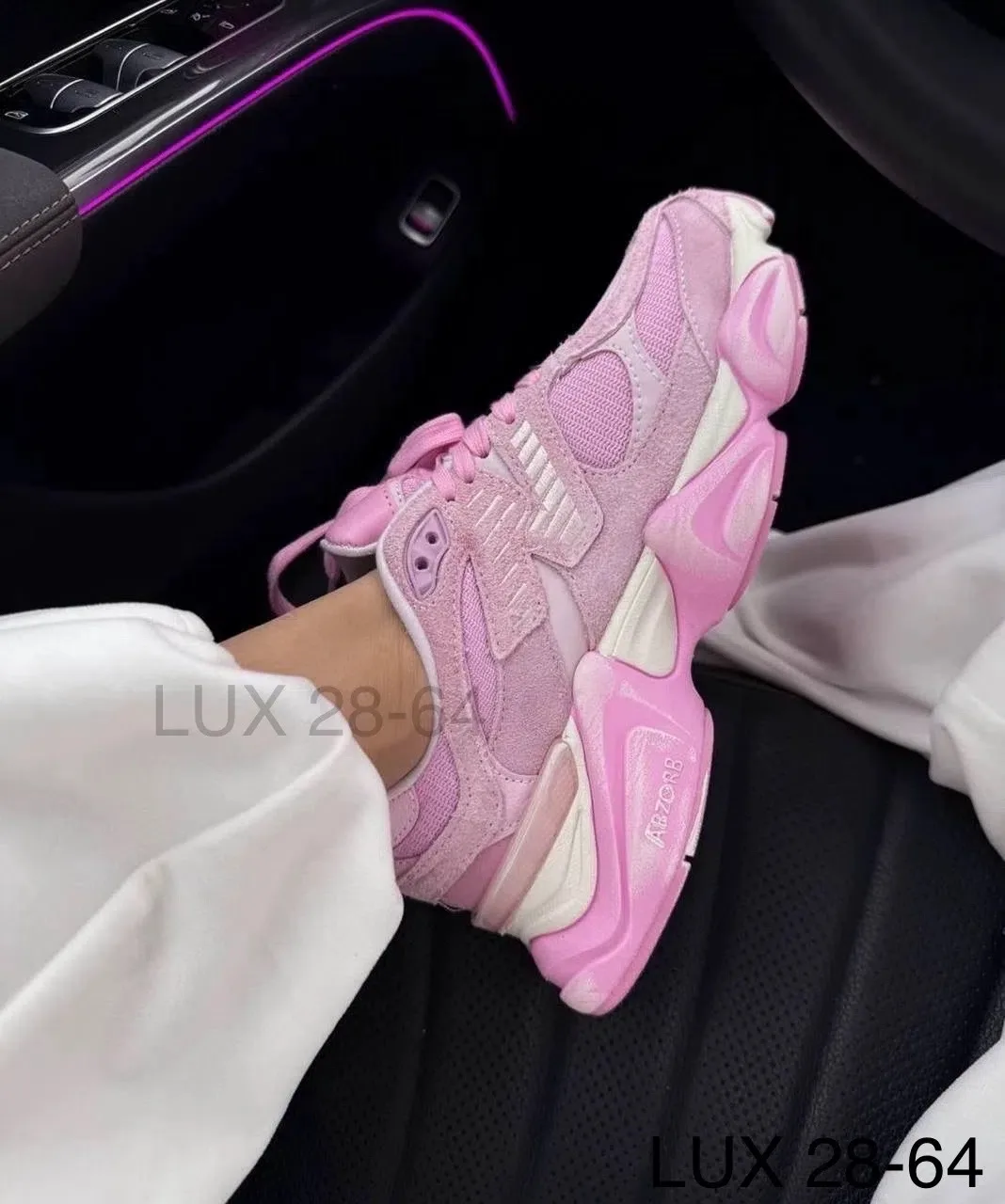 Классические кеды NEW Balance 9060 из натуральной кожи — фото 5