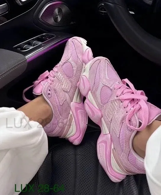 Классические кеды NEW Balance 9060 из натуральной кожи — фото 7