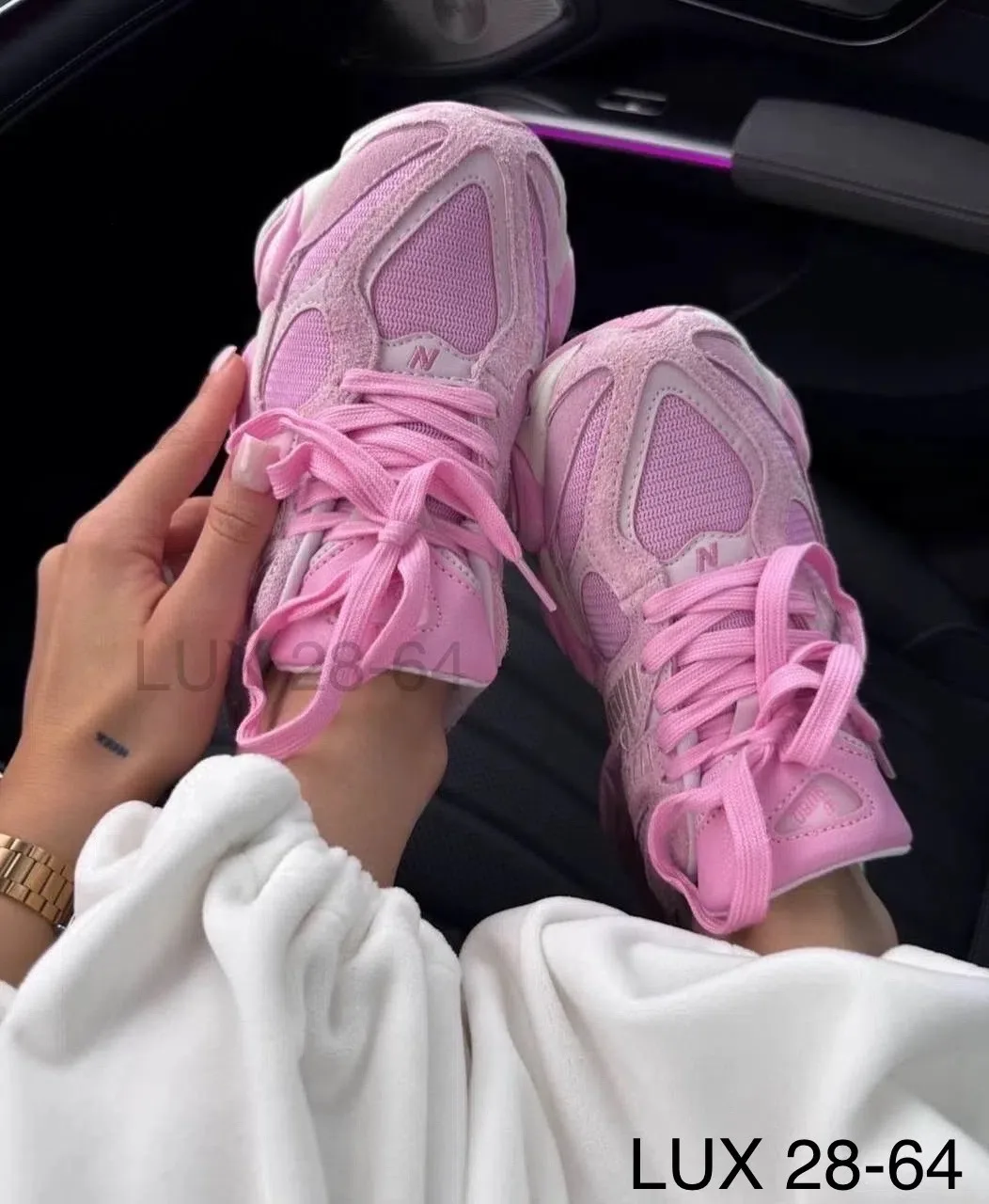 Классические кеды NEW Balance 9060 из натуральной кожи — фото 9