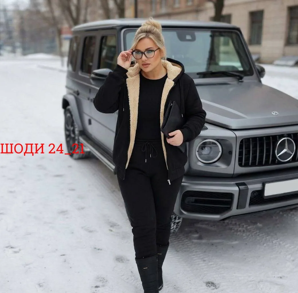 Костюм двойка флис + барашка — фото 4