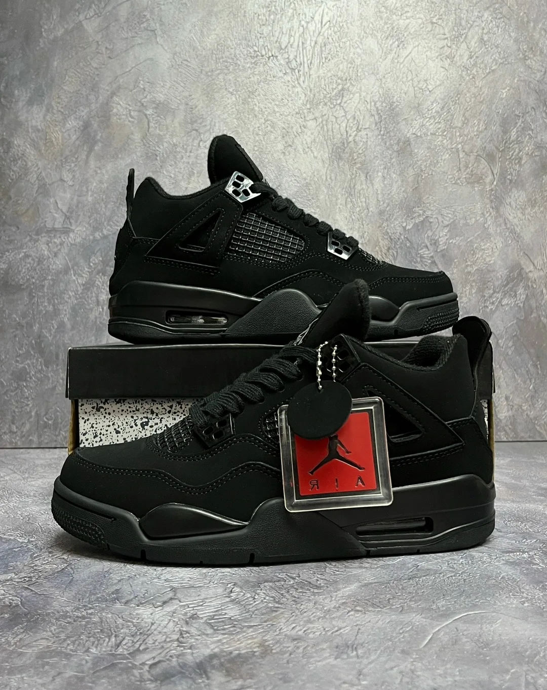Кроссовки Jordan 4 Retro на платформе — фото 2
