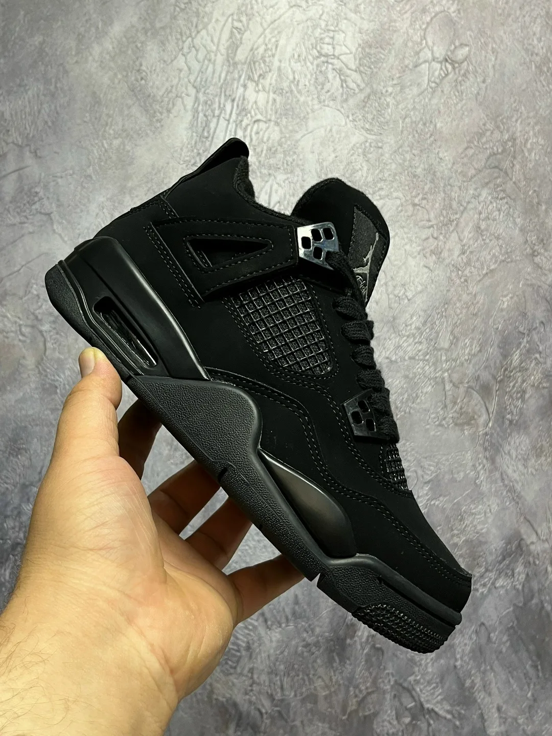 Кроссовки Jordan 4 Retro на платформе — фото 8