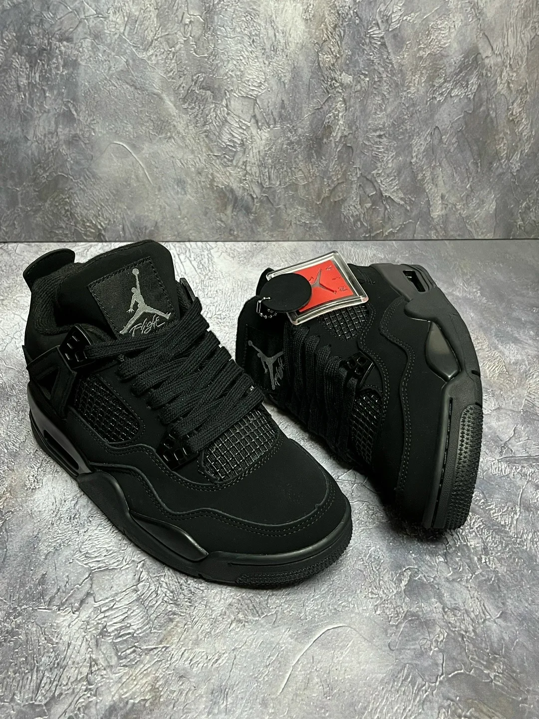 Кроссовки Jordan 4 Retro на платформе — фото 9