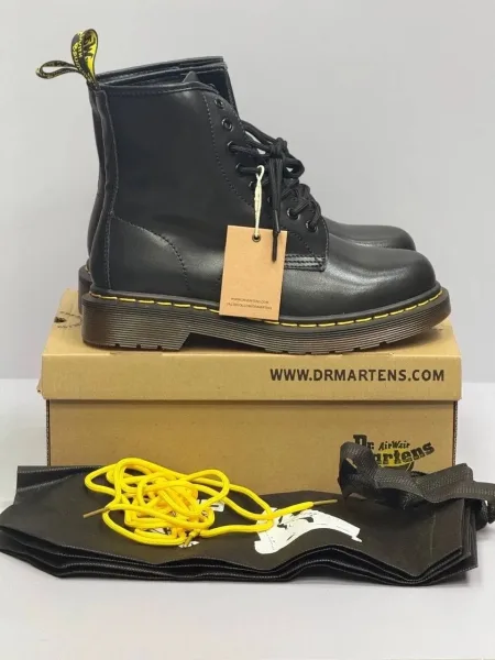 Лимитированные ботинки DR.MARTENS с полностью прошитой подошвой и высоким качеством — фото 3