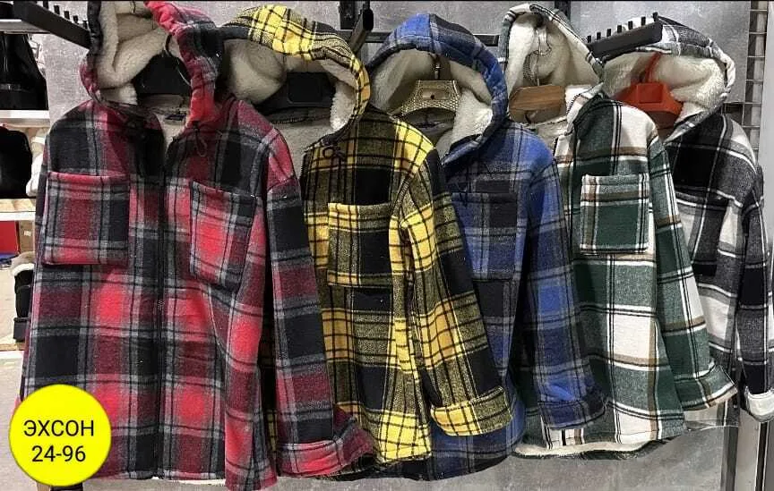 Рубашка на полном мехе из кашемира — фото 9