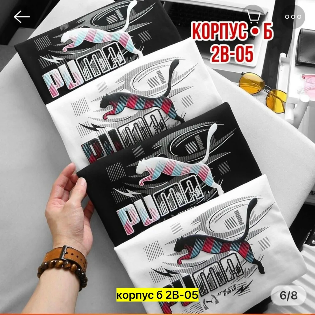 Мужская футболка из натурального хлопка — фото 10