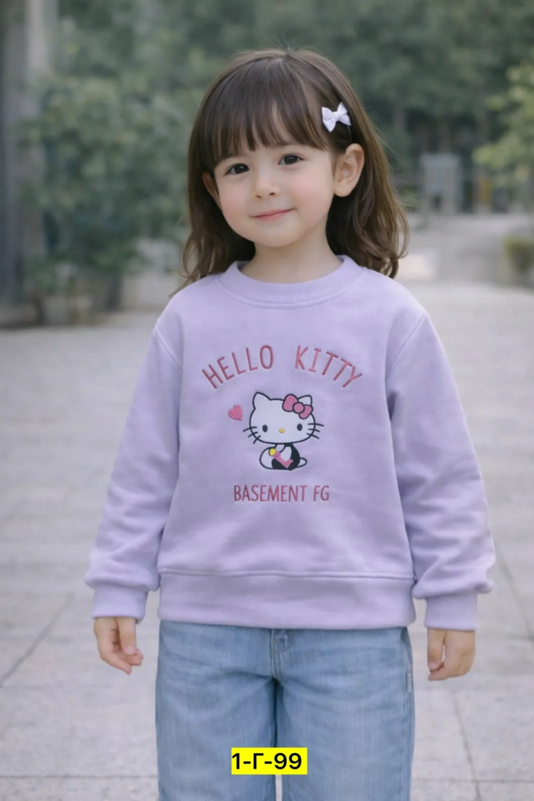 Худи Hello Kitty Свитшот, двунитка — фото 1