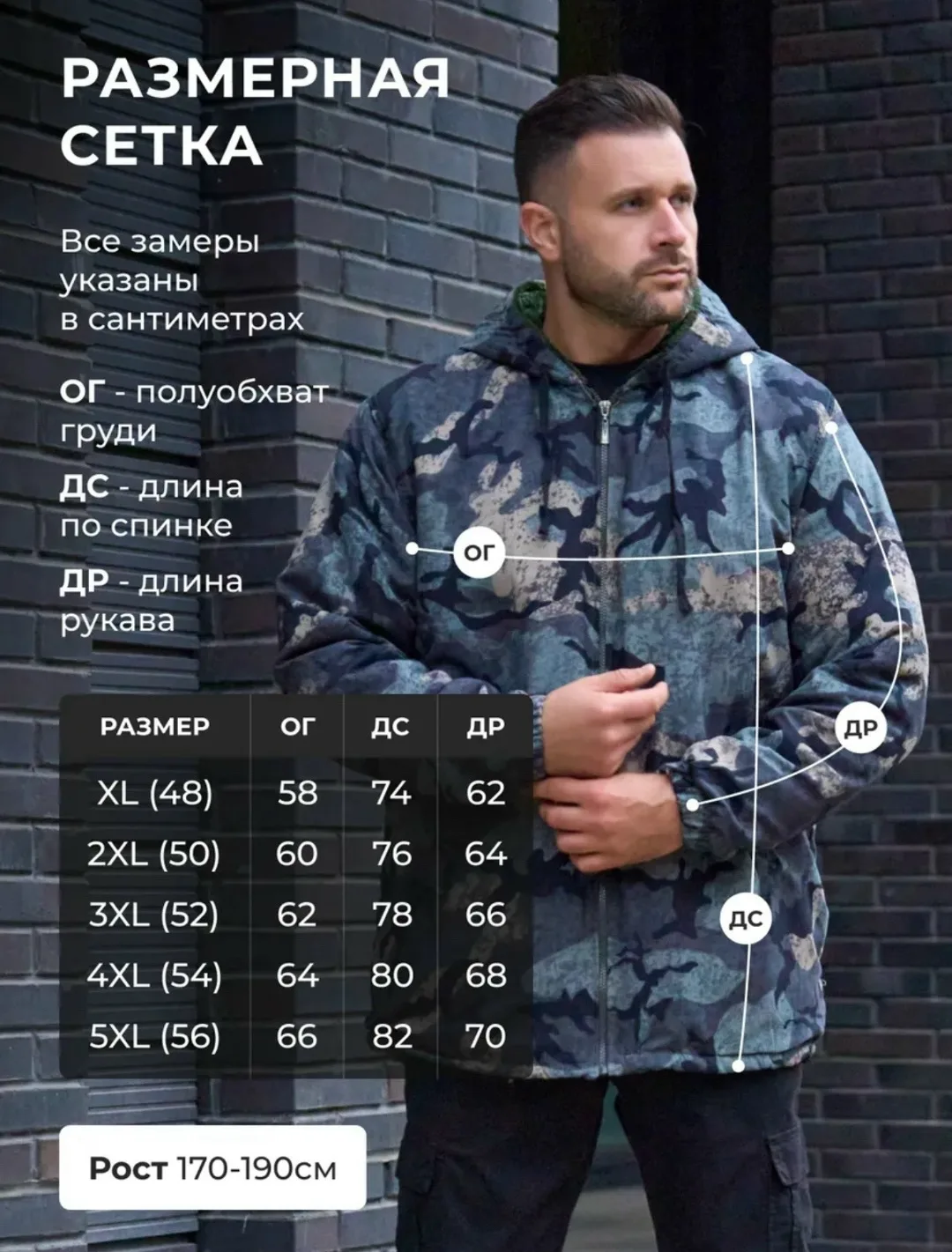 Куртка мехом для мужчин — фото 2