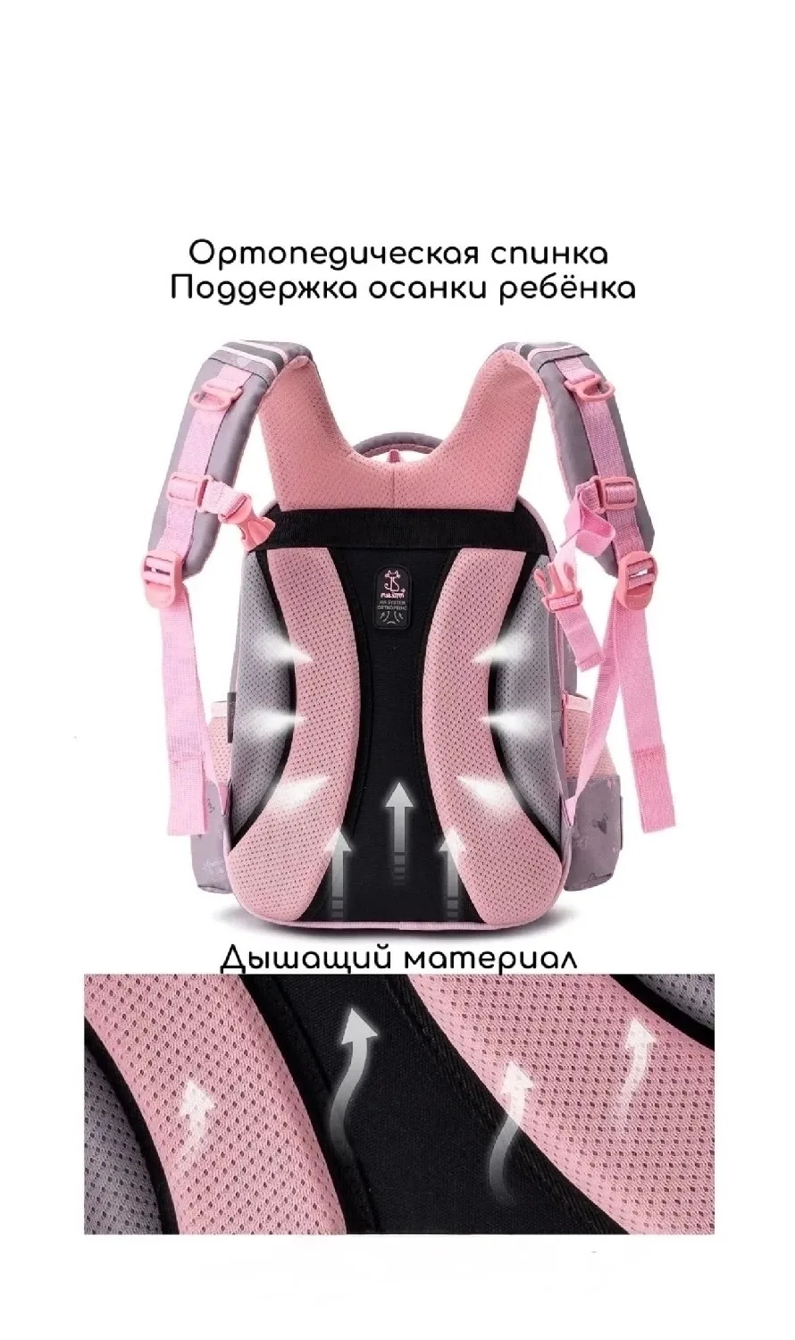 Школьный рюкзак для мальчика из ткани — фото 4