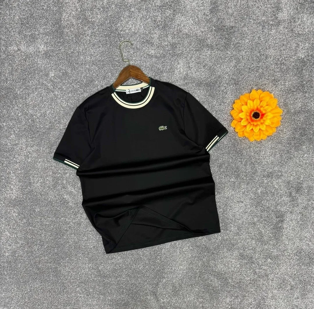 Футболки Lacoste из трикотажа хлопок-бамбук — фото 3
