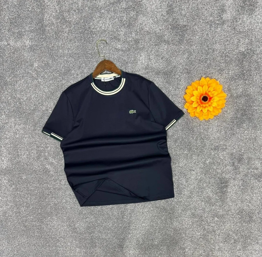 Футболки Lacoste из трикотажа хлопок-бамбук — фото 4