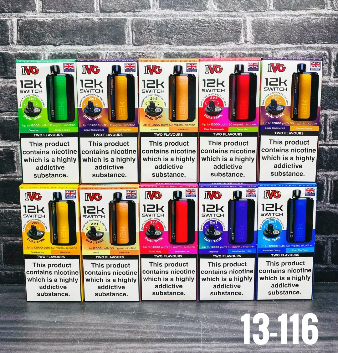 IVG 24000 (8 ВКУСОВ)
