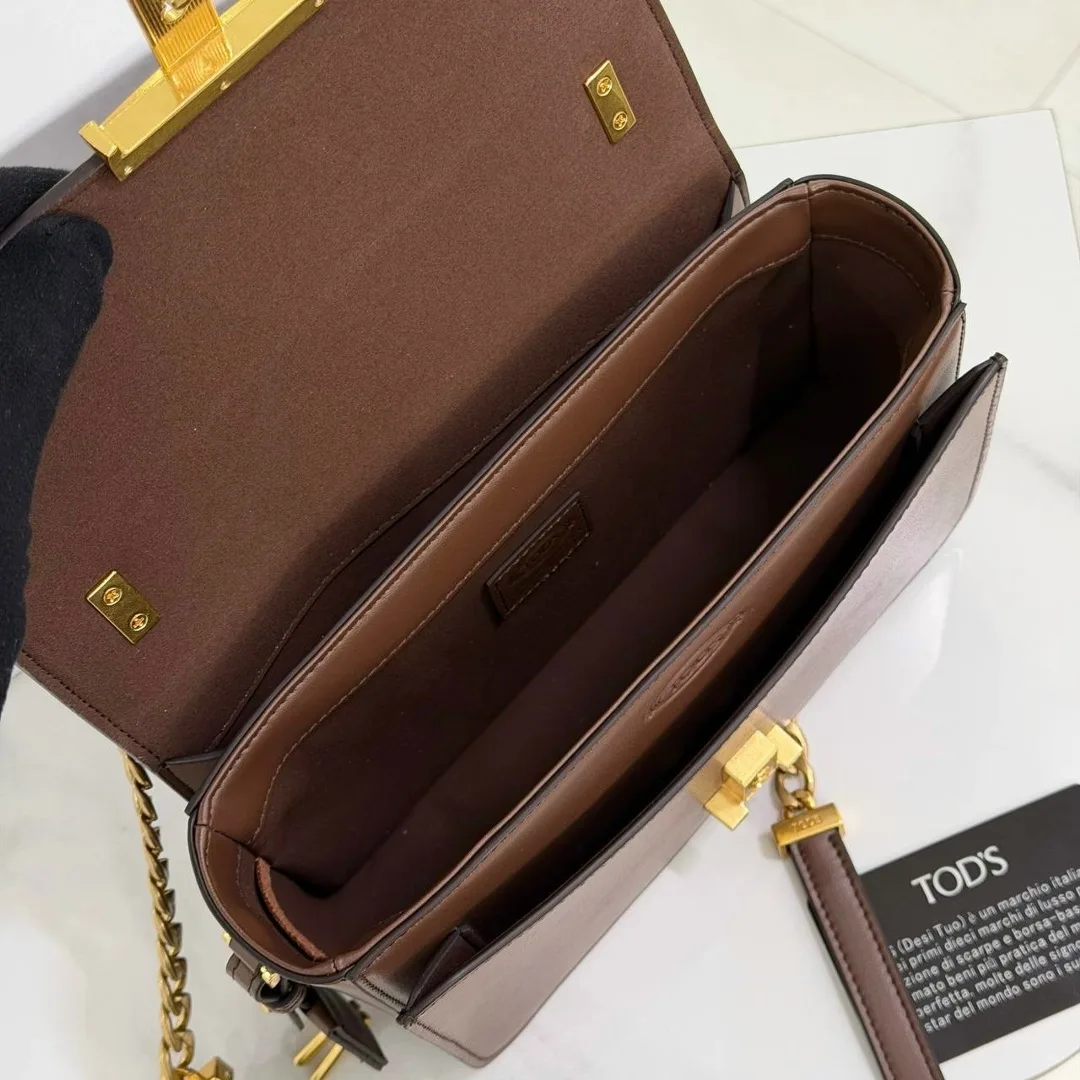 TODS сумка из натуральной кожи — фото 6