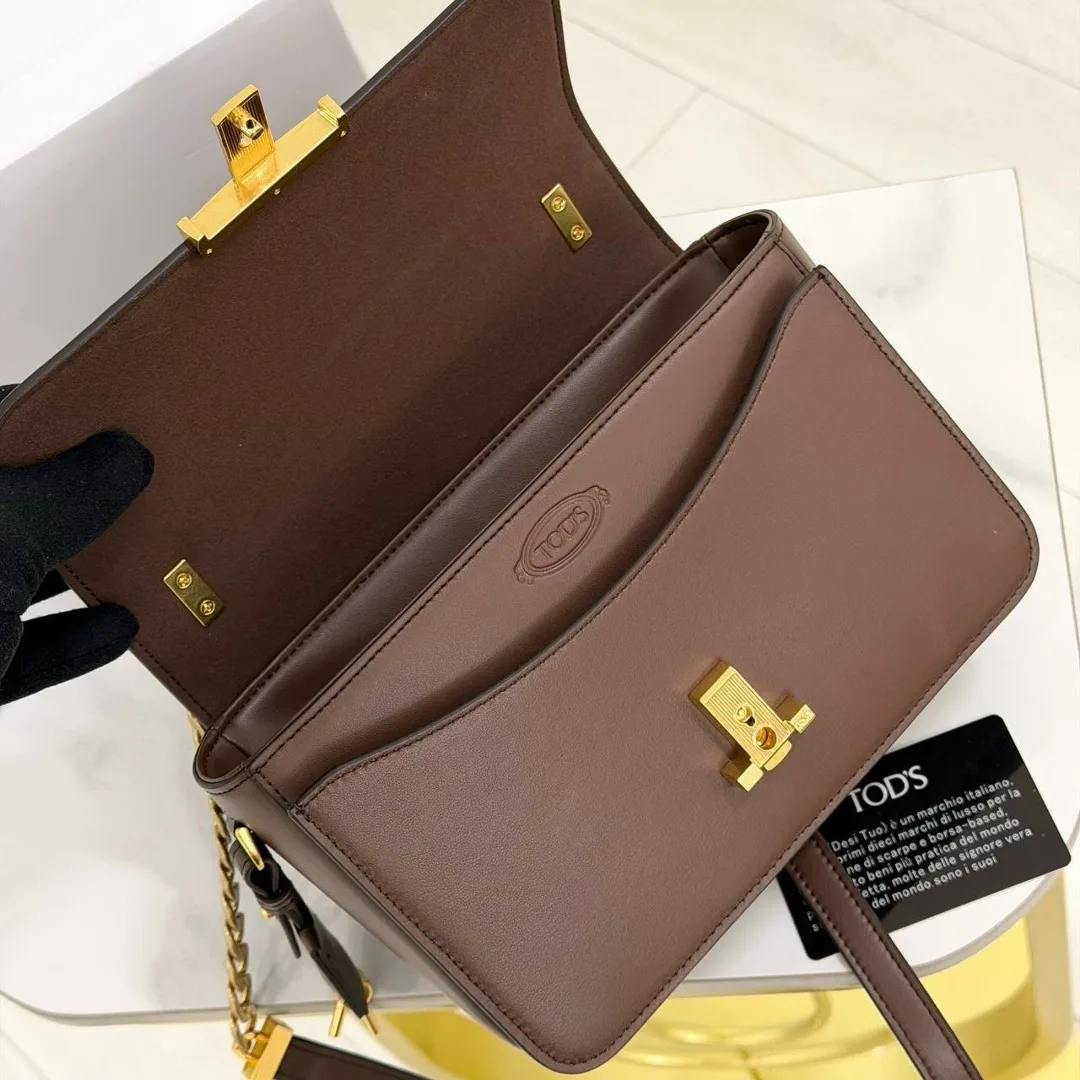 TODS сумка из натуральной кожи — фото 7