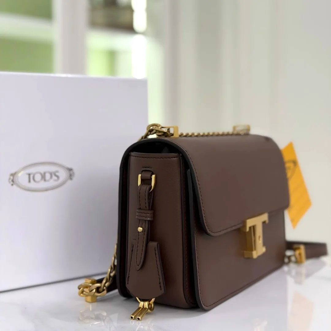 TODS сумка из натуральной кожи — фото 8