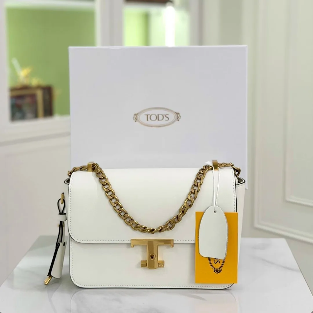 TODS сумка из натуральной кожи — фото 10