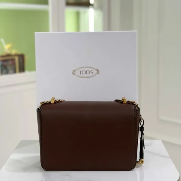 TODS сумка из натуральной кожи — фото 6