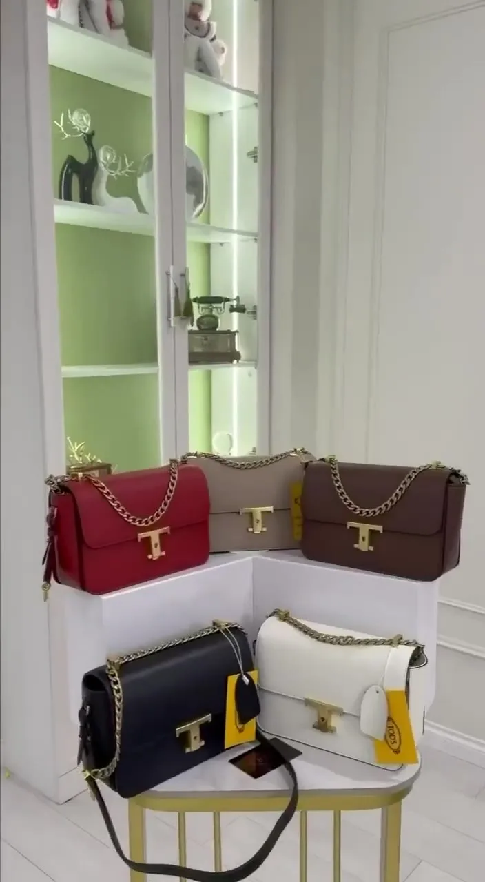 TODS сумка из натуральной кожи — видео