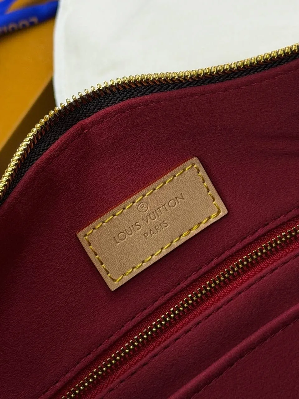 Louis Vuitton сумка-тоут кожа + канва — фото 8