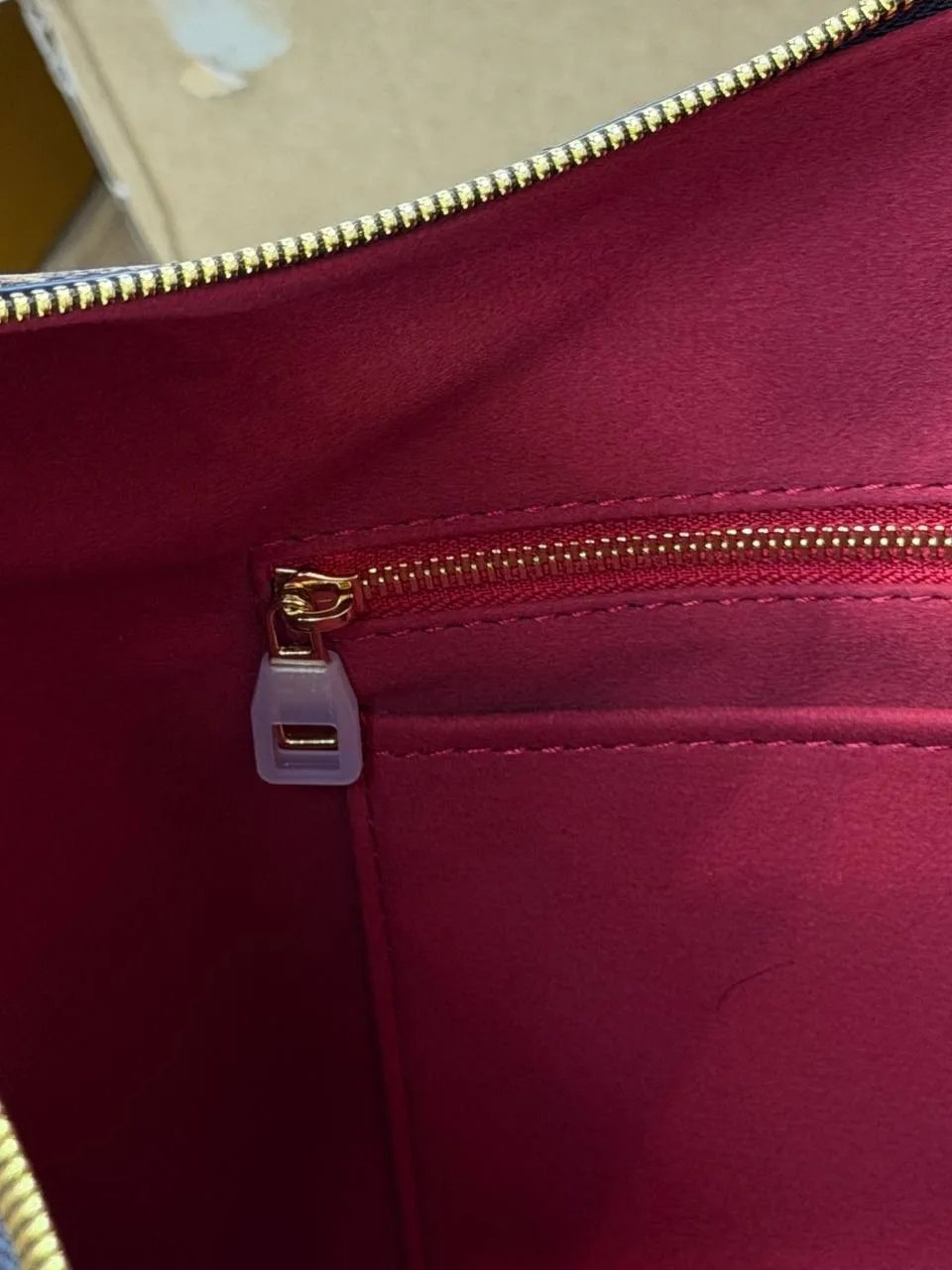 Louis Vuitton сумка-тоут кожа + канва — фото 9