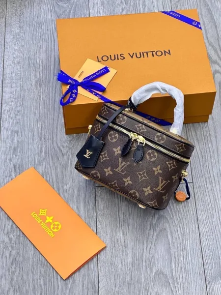 LOUISVUITTON, сумка из канвы и натуральной кожи — фото 4