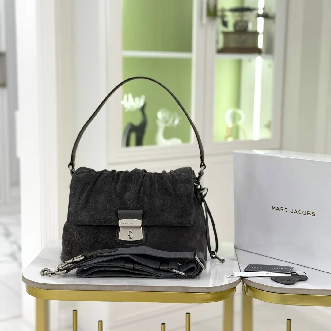 Сумка MARC JACOBS из натуральной замши и кожи — фото 3
