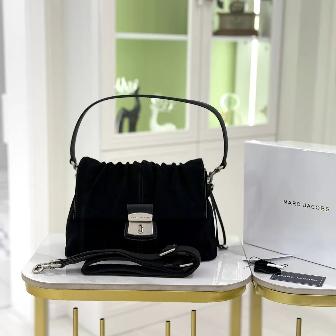 Сумка MARC JACOBS из натуральной замши и кожи — фото 4
