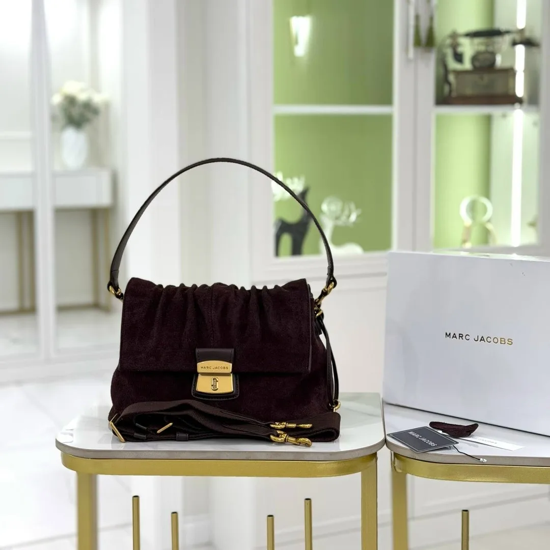 Сумка MARC JACOBS из натуральной замши и кожи — фото 5