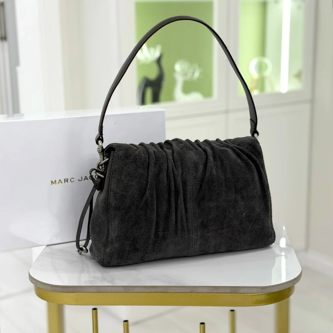 Сумка MARC JACOBS из натуральной замши и кожи — фото 6